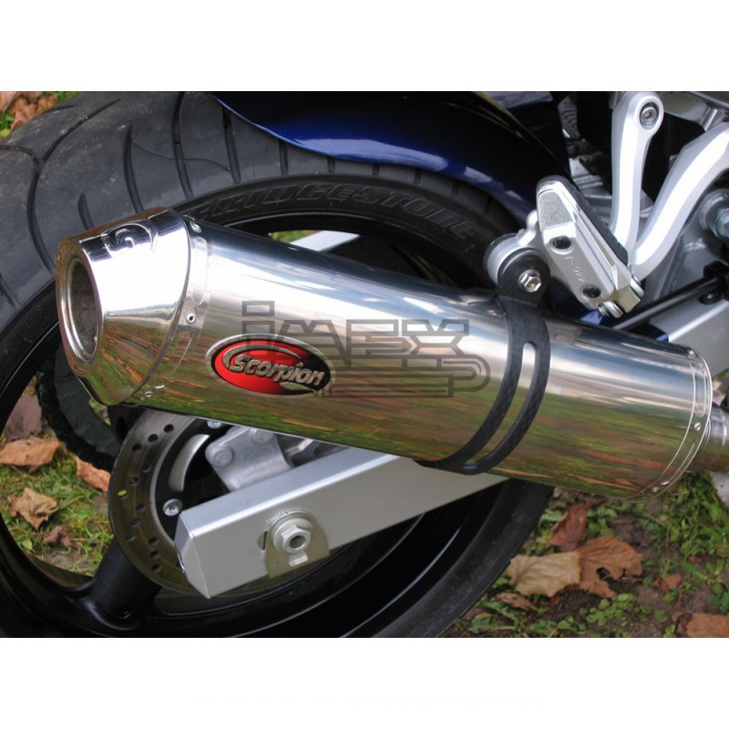 Silencieux SCORPION Factory rond Suzuki GSF BANDIT 600/650 Silencieux SCORPION Factory rond Suzuki GSF BANDIT 600/650