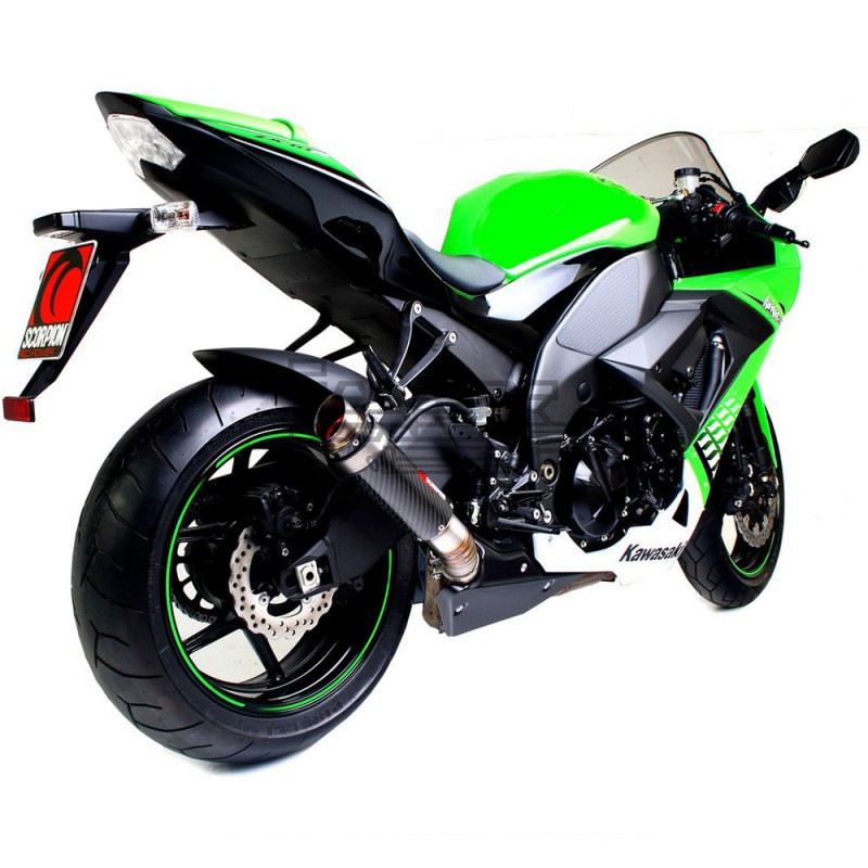 Silencieux SCORPION RP-1 GP Adapt.Kawasaki ZX10R NINJA 2008-2010 Silencieux SCORPION RP-1 GP Adapt.Kawasaki ZX10R NINJA 2008-2010