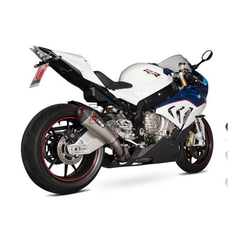 Silencieux SCORPION Serket conique Adapt.BMW S1000 RR 2010-2014 Silencieux SCORPION Serket conique Adapt.BMW S1000 RR 2010-2014