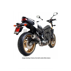 Silencieux SCORPION Factory ovale Yamaha FZ8 / FAZER 2010-2016