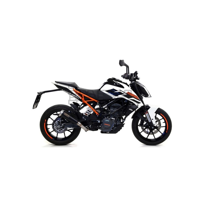 Silencieux ARROW Pro Race Adapt.KTM 125/390 DUKE Silencieux ARROW Pro Race Adapt.KTM 125/390 DUKE