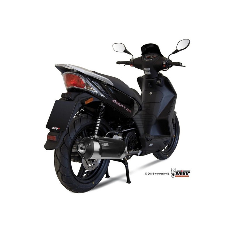 Ligne Complète MIVV URBAN Adapt.Kymco AGILITY 125 2008-2012 avec catalyseur Ligne Complète MIVV URBAN Adapt.Kymco AGILITY 125 2008-2012 avec catalyseur