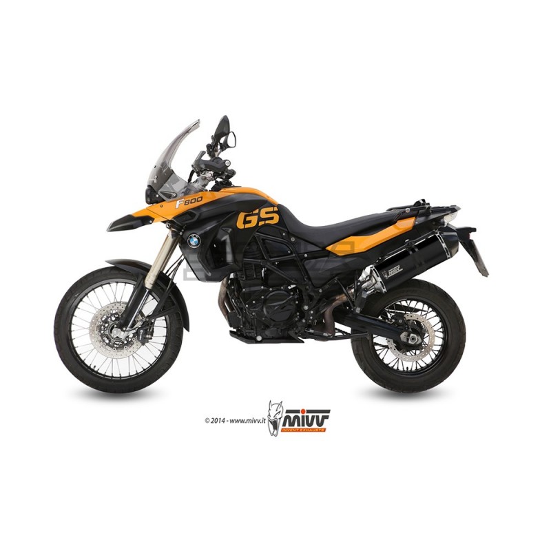 Silencieux MIVV SPEED EDGE Steel Black Adapt.BMW F 650 GS / F 800 GS Silencieux MIVV SPEED EDGE Steel Black Adapt.BMW F 650 GS / F 800 GS