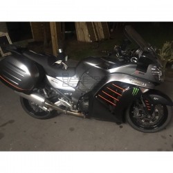 Silencieux BOS HYPER Kawasaki GTR 1400 2007-...