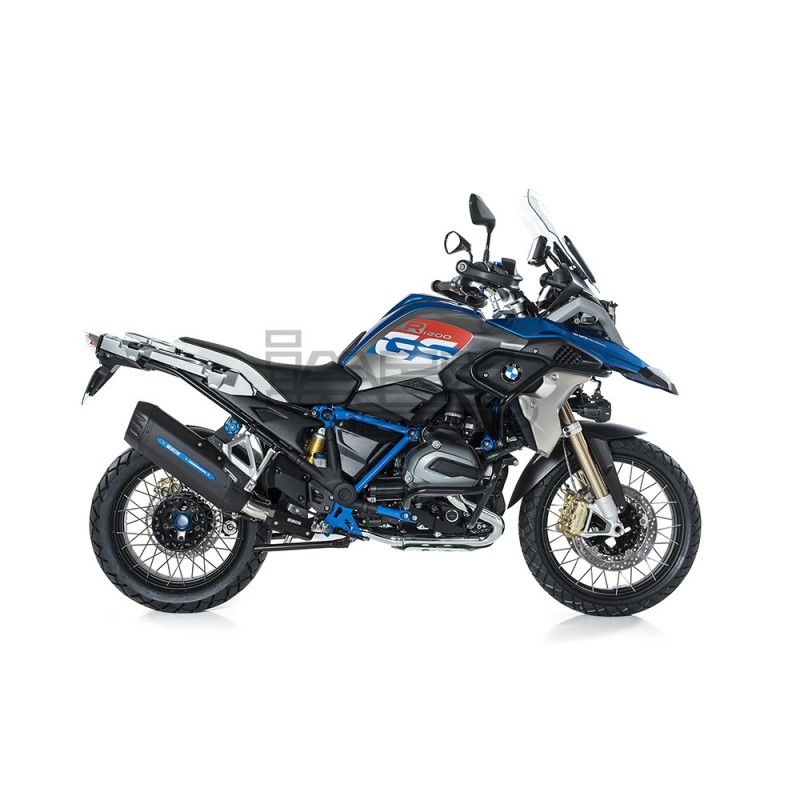 Silencieux BOS DESERT FOX Rallye Edition BMW R 1200 GS 2017-2018 Silencieux BOS DESERT FOX Rallye Edition BMW R 1200 GS 2017-2018