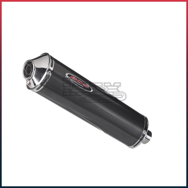 Silencieux BOS SLIP-ON ovale Suzuki GSF 1200 BANDIT 1996-2004 Silencieux BOS SLIP-ON ovale Suzuki GSF 1200 BANDIT 1996-2004