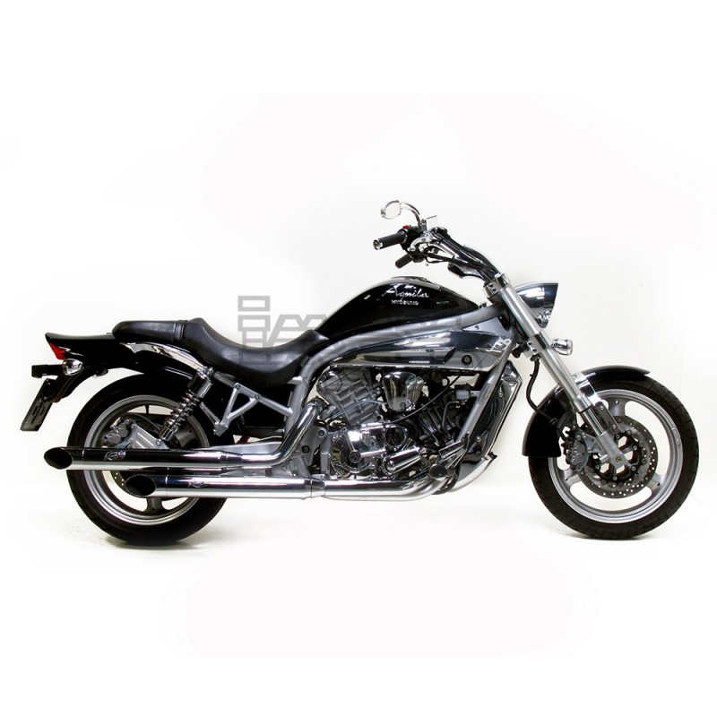 Ligne Complète SILVERTAIL K02 Hyosung AQUILA 650 GV 2005-2012 Ligne Complète SILVERTAIL K02 Hyosung AQUILA 650 GV 2005-2012