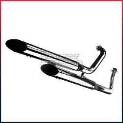 Silencieux SILVERTAIL K02 Yamaha XV 750 / 1000 / 1100 VIRAGO