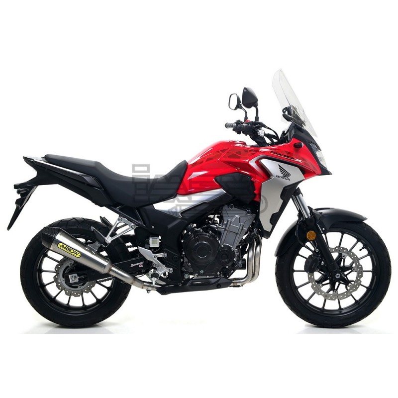 Silencieux ARROW X-Kone Honda CB 500 X 2019-... Coupelle Carbone Silencieux ARROW X-Kone Honda CB 500 X 2019-... Coupelle Carbone