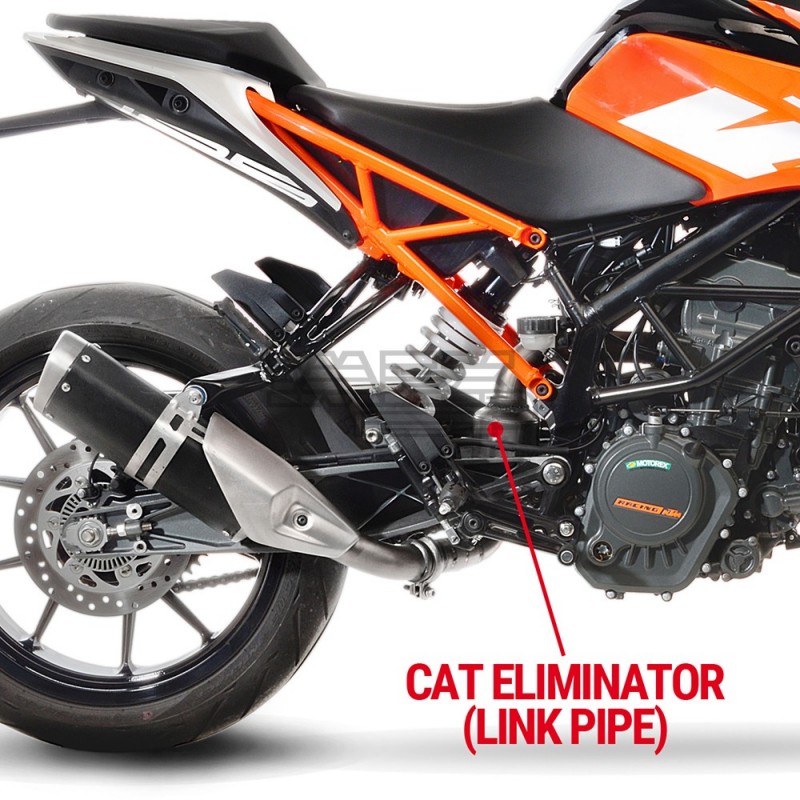 Manchon raccord sans catalyseur pour KTM 125 DUKE / RC 125 / 390 DUKE / RC 390 2017-... Manchon raccord sans catalyseur pour KTM 125 DUKE / RC 125 / 390 DUKE / RC 390 2017-...