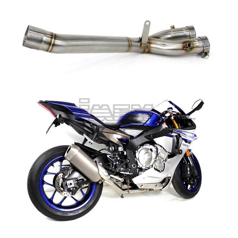 Manchon raccord sans catalyseur pour Yamaha YZF 1000 R1 2015-... Manchon raccord sans catalyseur pour Yamaha YZF 1000 R1 2015-...