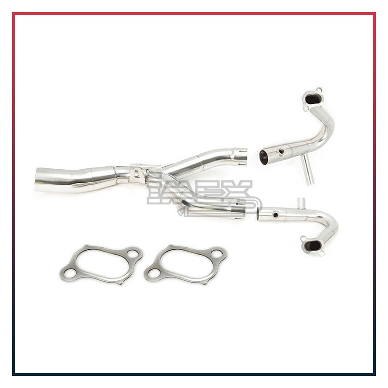 Collecteur + Manchon sans catalyseur pour BMW R 1200 GS / R / RS / RT Collecteur + Manchon sans catalyseur pour BMW R 1200 GS / R / RS / RT