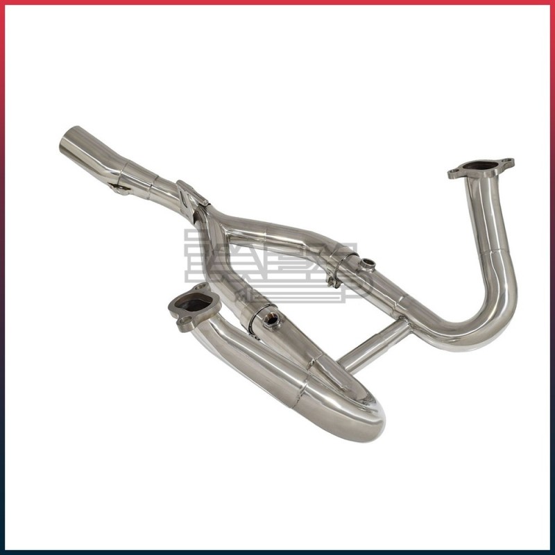 Collecteur + Manchon sans catalyseur pour BMW R 1200 RT 2014-2018 et R 1200 R / RS 2015-2018 Collecteur + Manchon sans catalyseur pour BMW R 1200 RT 2014-2018 et R 1200 R / RS 2015-2018