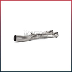 Manchon raccord sans catalyseur Akrapovic pour Yamaha MT 10 2016-...