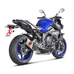 Manchon raccord sans catalyseur Akrapovic pour Yamaha MT 10 2016-...