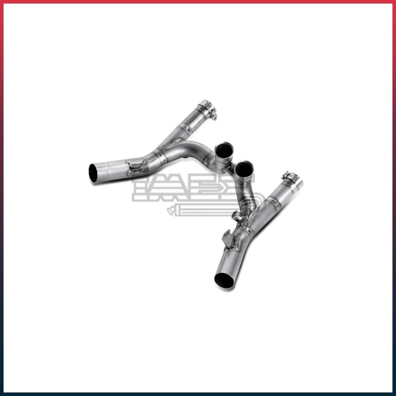 Manchon raccord sans catalyseur Akrapovic pour Yamaha VMAX 1700 2009-2016 Manchon raccord sans catalyseur Akrapovic pour Yamaha VMAX 1700 2009-2016
