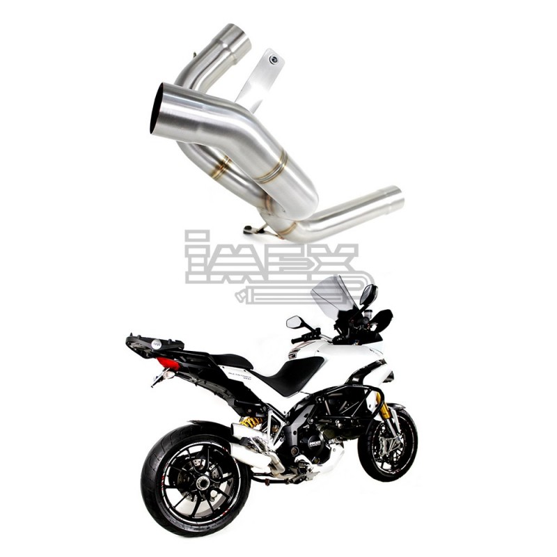 Manchon raccord sans catalyseur pour Ducati Multistrada 1200 / 1200 S 2010-2014 Manchon raccord sans catalyseur pour Ducati Multistrada 1200 / 1200 S 2010-2014