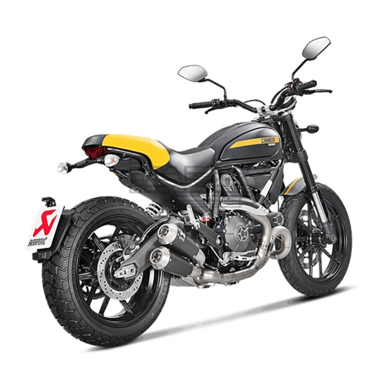Manchon sans catalyseur Akrapovic pour Ducati SCRAMBLER (tous modèles sauf Desert Sled) 2015-... Manchon sans catalyseur Akrapovic pour Ducati SCRAMBLER (tous modèles sauf Desert Sled) 2015-...