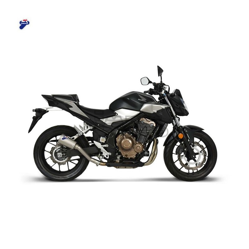 Silencieux TERMIGNONI GP Style conique Honda CB 500 F / CBR 500 R et CB 500 X 2019-... Silencieux TERMIGNONI GP Style conique Honda CB 500 F / CBR 500 R et CB 500 X 2019-...
