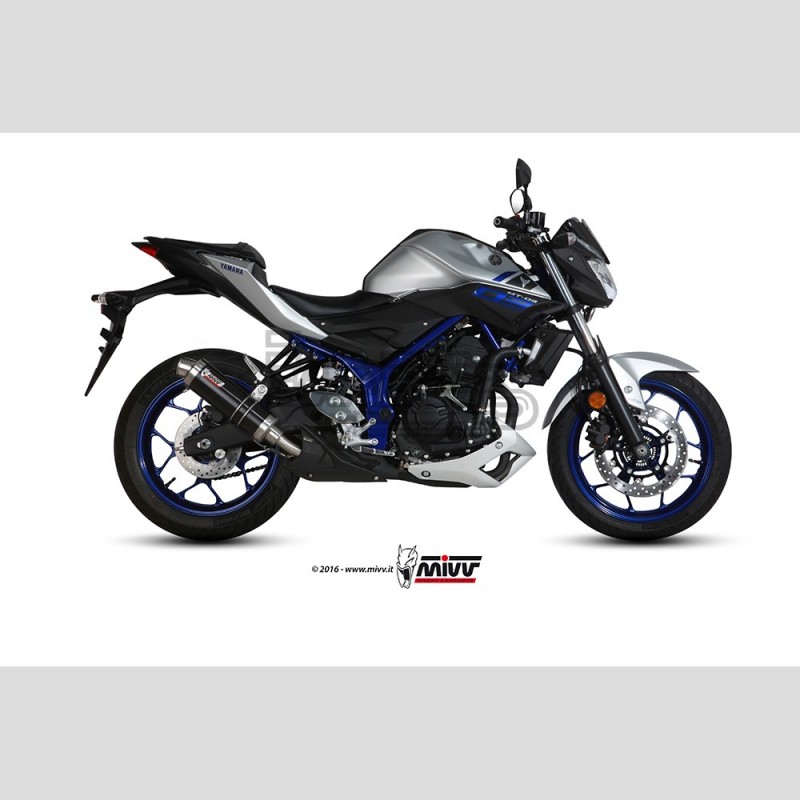 Silencieux MIVV ROUND GP Yamaha MT03 2016-... Silencieux MIVV ROUND GP Yamaha MT03 2016-...