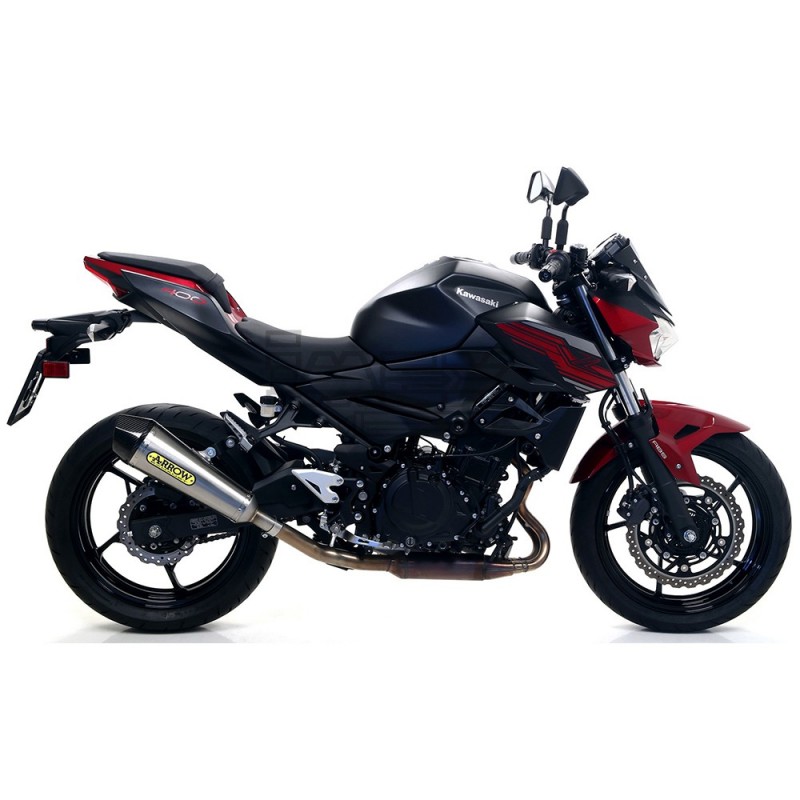 Ligne Complète ARROW X-Kone Kawasaki Z 400 2019-... Coupelle Carbone Ligne Complète ARROW X-Kone Kawasaki Z 400 2019-... Coupelle Carbone