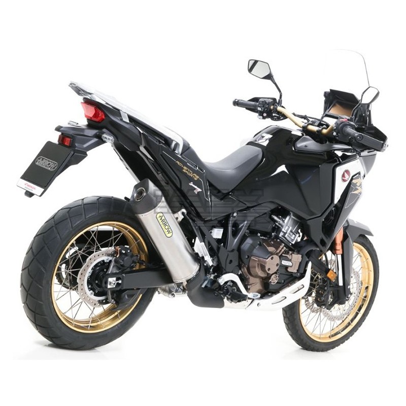 Silencieux ARROW Maxi Race-Tech Honda CRF 1100 L Africa Twin 2020-... Coup. Carbone Silencieux ARROW Maxi Race-Tech Honda CRF 1100 L Africa Twin 2020-... Coup. Carbone