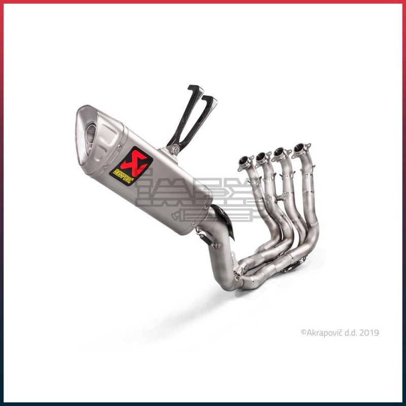 Ligne Complète AKRAPOVIC Racing Line Honda CBR 1000 RR 2017-2019 Coupelle Carbone Ligne Complète AKRAPOVIC Racing Line Honda CBR 1000 RR 2017-2019 Coupelle Carbone