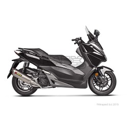 Ligne Complète AKRAPOVIC Racing Line Honda FORZA 125 2017-... Coupelle Carbone