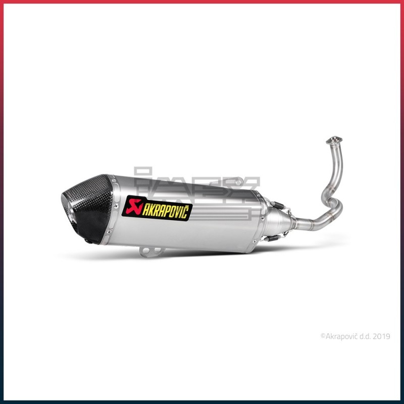 Ligne Complète AKRAPOVIC Racing Line Honda SH 125 SCOOPY I.E (avec ABS) 2013-2016 Ligne Complète AKRAPOVIC Racing Line Honda SH 125 SCOOPY I.E (avec ABS) 2013-2016