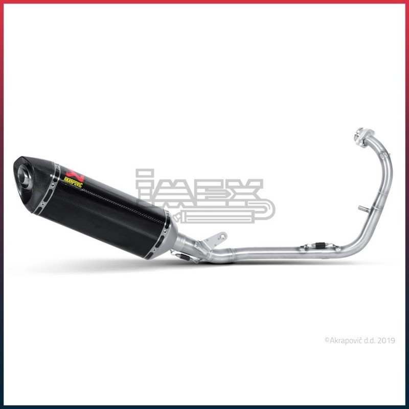 Ligne Complète AKRAPOVIC Racing Line Yamaha YZF 125 R 2008-2013 Coupelle Carbone Ligne Complète AKRAPOVIC Racing Line Yamaha YZF 125 R 2008-2013 Coupelle Carbone