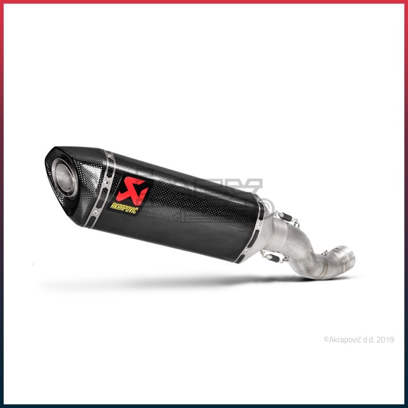 Silencieux AKRAPOVIC Slip-On Aprilia RSV4 RR / RSV 4 RF 2015-2016 Coupelle Carbone Silencieux AKRAPOVIC Slip-On Aprilia RSV4 RR / RSV 4 RF 2015-2016 Coupelle Carbone