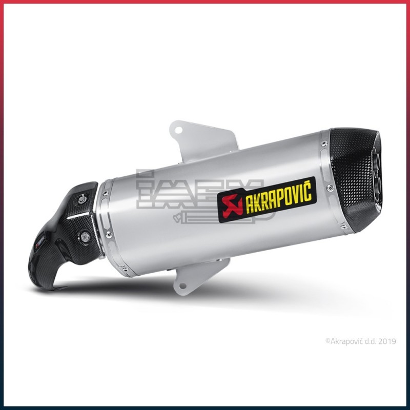 Silencieux AKRAPOVIC Slip-On Aprilia SRV 850 2012-... Et Gilera GP 800 2008-... Coupelle Carbone Silencieux AKRAPOVIC Slip-On Aprilia SRV 850 2012-... Et Gilera GP 800 2008-... Coupelle Carbone