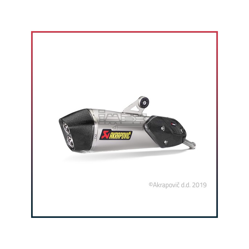 Silencieux AKRAPOVIC Slip-On BMW C 650 GT 2016-... Coupelle Carbone Silencieux AKRAPOVIC Slip-On BMW C 650 GT 2016-... Coupelle Carbone