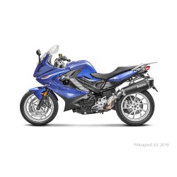 Silencieux AKRAPOVIC Slip-On BMW F 800 GT / R 2017-… Coupelle Carbone
