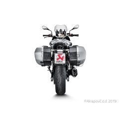 Silencieux AKRAPOVIC Slip-On BMW S1000 XR 2017-... Coupelle Carbone