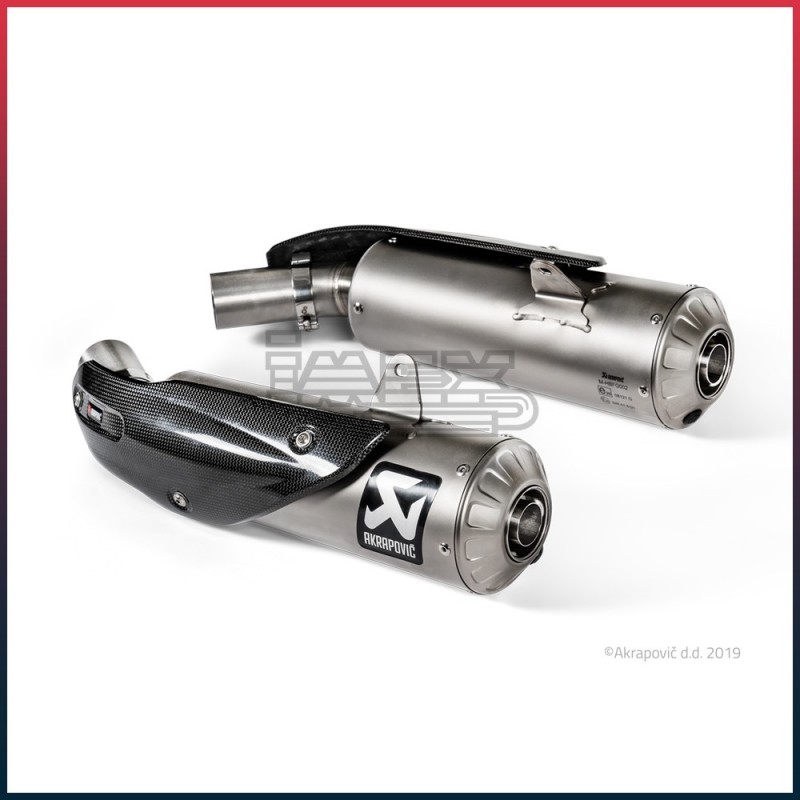 Silencieux AKRAPOVIC Slip-On Ducati SCRAMBLER 1100 2018-... Silencieux AKRAPOVIC Slip-On Ducati SCRAMBLER 1100 2018-...