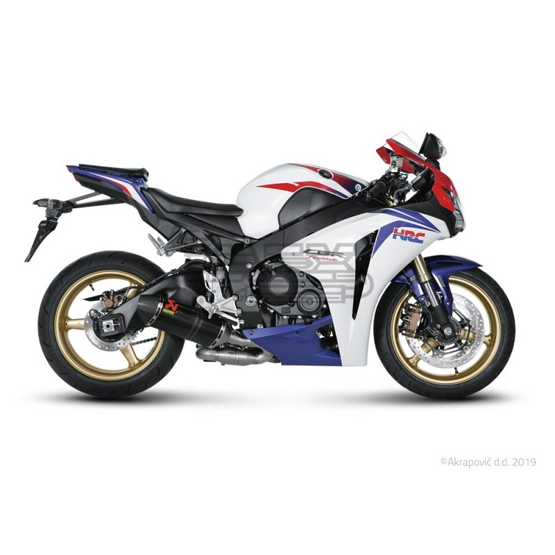 Silencieux AKRAPOVIC Slip-On Honda CBR 1000 RR 2008-2013 Coupelle Carbone Silencieux AKRAPOVIC Slip-On Honda CBR 1000 RR 2008-2013 Coupelle Carbone