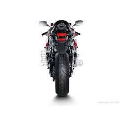 Silencieux AKRAPOVIC Slip-On Honda CBR 600 RR 2009-2012 Coupelle Carbone