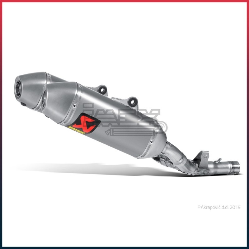 Silencieux AKRAPOVIC Slip-On Honda CRF 250 R / RX 2016-2017 Silencieux AKRAPOVIC Slip-On Honda CRF 250 R / RX 2016-2017