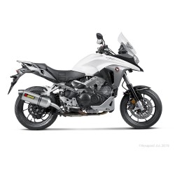 Silencieux AKRAPOVIC Slip-On Honda CROSSRUNNER 800 2015-2016 et VFR 800 2014-2016 Coupelle Carbone