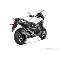 Silencieux AKRAPOVIC Slip-On Honda CROSSRUNNER 800 2015-2016 et VFR 800 2014-2016 Coupelle Carbone