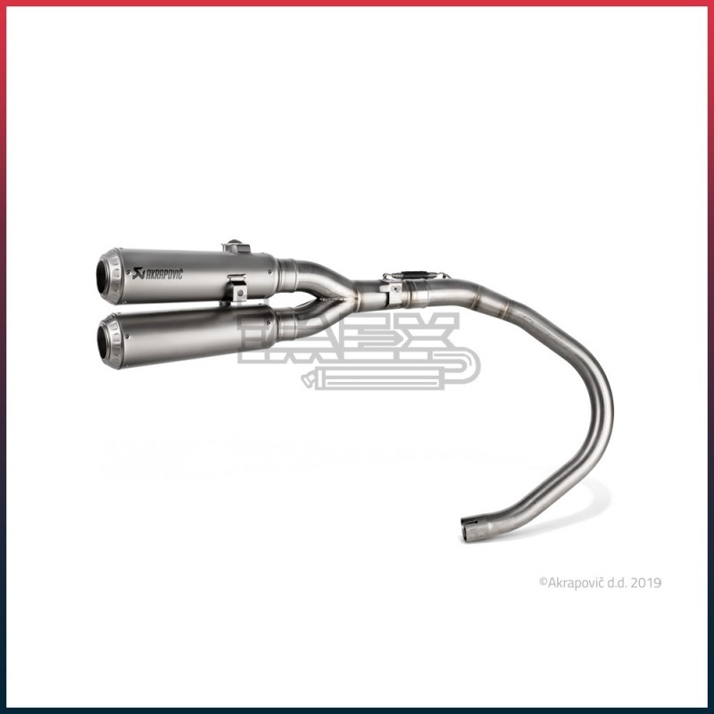 Silencieux AKRAPOVIC Slip-On Honda MONKEY 125 2019-... Silencieux AKRAPOVIC Slip-On Honda MONKEY 125 2019-...