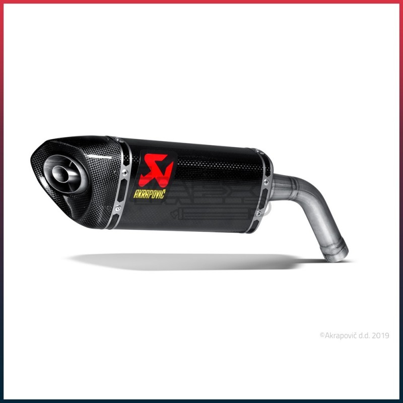 Silencieux AKRAPOVIC Slip-On Honda MSX 125 2013-2015 Coupelle Carbone Silencieux AKRAPOVIC Slip-On Honda MSX 125 2013-2015 Coupelle Carbone