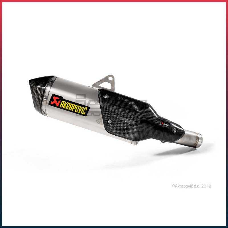 Silencieux AKRAPOVIC Slip-On Kawasaki VERSYS 1000 2019-... Coupelle Carbone Silencieux AKRAPOVIC Slip-On Kawasaki VERSYS 1000 2019-... Coupelle Carbone