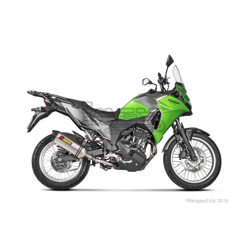 Silencieux AKRAPOVIC Slip-On Kawasaki VERSYS-X 300 2017-... Coupelle Carbone Silencieux AKRAPOVIC Slip-On Kawasaki VERSYS-X 300 2017-... Coupelle Carbone