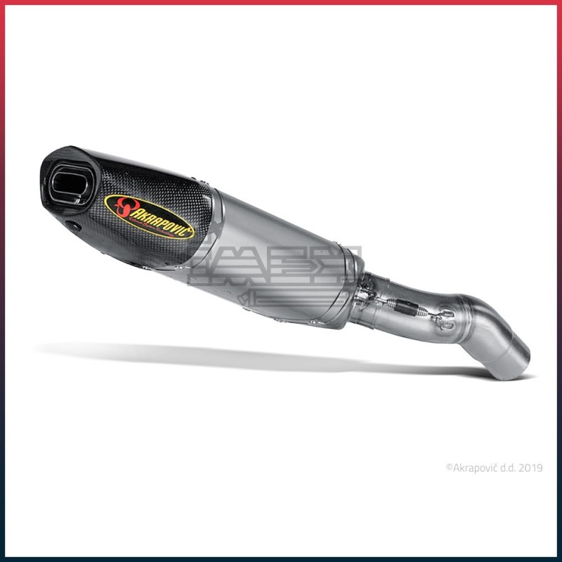 Silencieux AKRAPOVIC Slip-On Kawasaki ZX6R 2007-2008 Coupelle Carbone Silencieux AKRAPOVIC Slip-On Kawasaki ZX6R 2007-2008 Coupelle Carbone