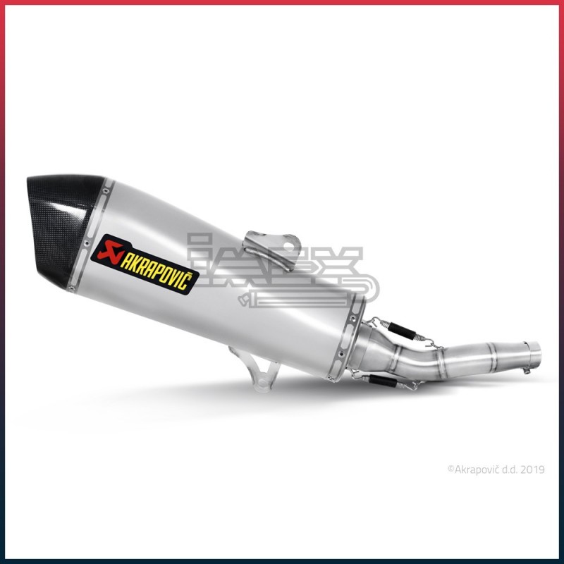 Silencieux AKRAPOVIC Slip-On MBK EVOLIS Silencieux AKRAPOVIC Slip-On MBK EVOLIS