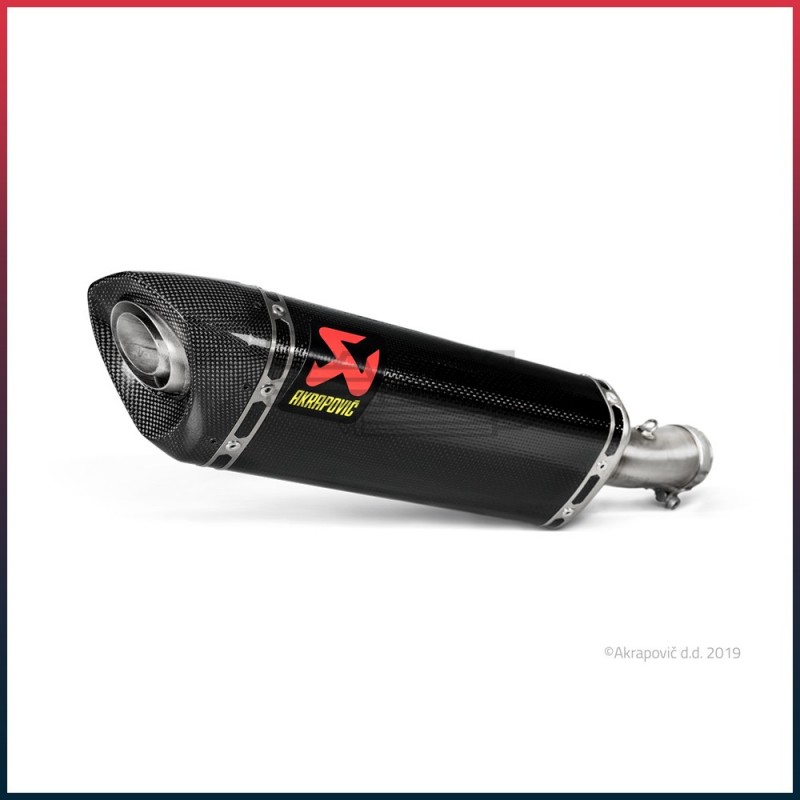Silencieux AKRAPOVIC Slip-On Racing Kawasaki NINJA 400 2018-... Et Z 400 2019-... Coupelle Carbone Silencieux AKRAPOVIC Slip-On Racing Kawasaki NINJA 400 2018-... Et Z 400 2019-... Coupelle Carbone