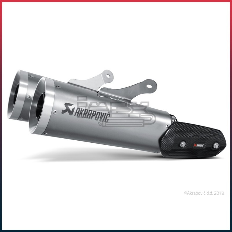 Silencieux AKRAPOVIC Slip-On Yamaha VMAX 1700 2009-2016 Silencieux AKRAPOVIC Slip-On Yamaha VMAX 1700 2009-2016
