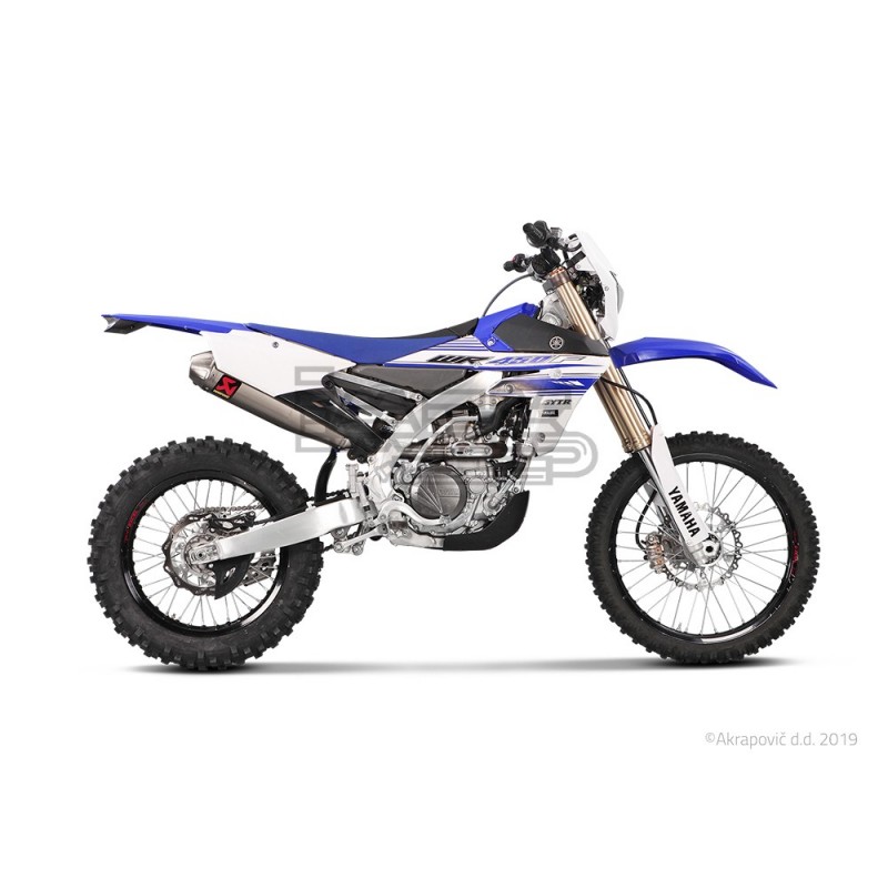 Silencieux AKRAPOVIC Slip-On Yamaha WR 450 F 2016-2018 ET YZ 450 F 2014-2017 Silencieux AKRAPOVIC Slip-On Yamaha WR 450 F 2016-2018 ET YZ 450 F 2014-2017